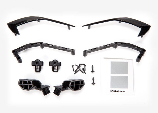 Traxxas 4-Tec 3.0 Chevrolet Corvette Side Mirrors & Trim