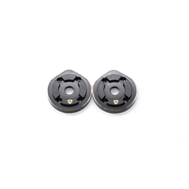 Power Hobby Outer Brass Portal Covers Front or Rear, for Axial Capra