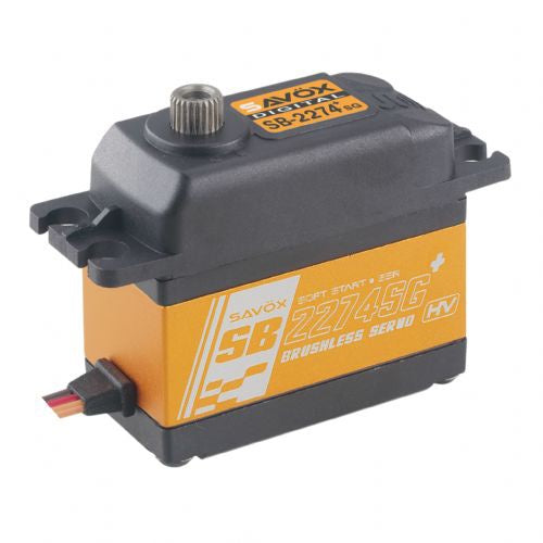 Savox High Voltage Brushless Digital Servo 0.080sec/347.2oz @ 7.4V