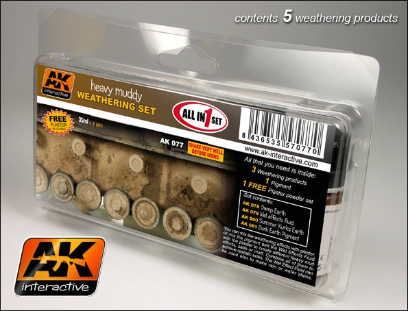 AK Interactive Heavy Muddy Set
