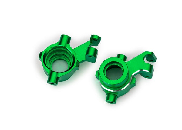 Traxxas Green Aluminum Steering Blocks (L&R) TRA10237-GRN