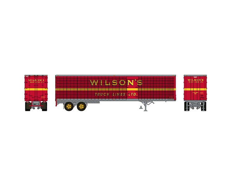 Rapido Trains HO 45 Trailmobile Trailer Side Door Wilson #155