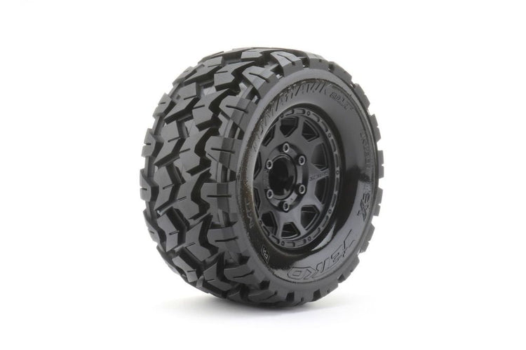 Power Hobby 1/10 2.8 MT Tomahawk Belted Tires (2) with Removable Hex