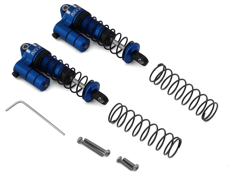 NEXX Racing Losi® Mini-T/Mini-B 58mm Aluminum Oil-Filled Threaded Reservoir NX-428-BL