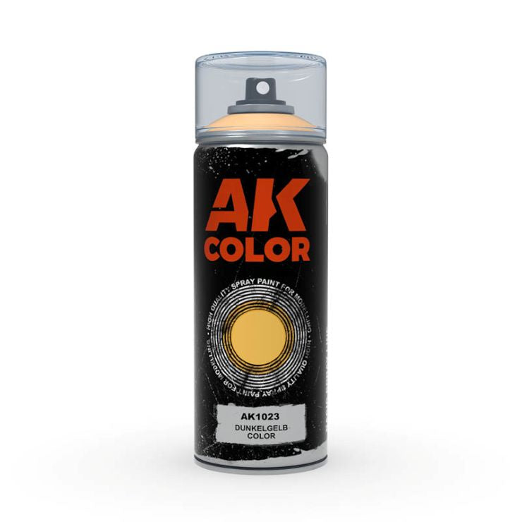 AK Interactive Dunkelgelb color - Spray 150ml