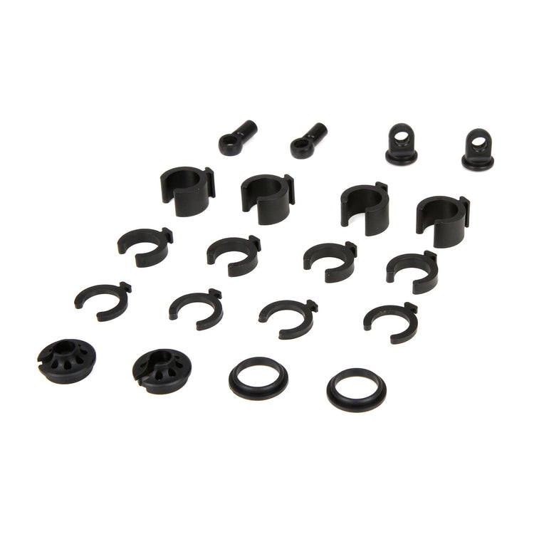 ECX Top, Bottom Shock Ends: 1:10 4wd All