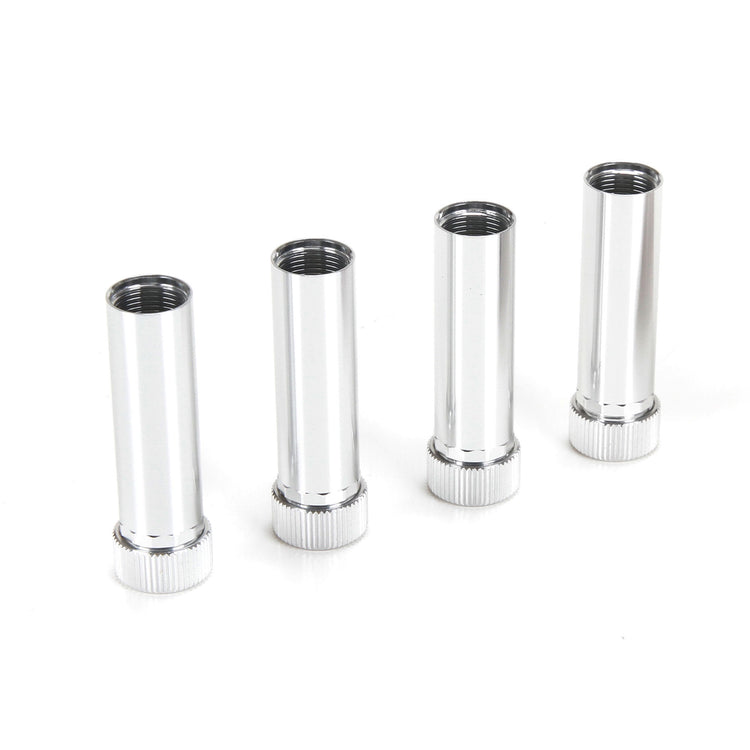 Losi Shock Body, 1.2, Non-Thread, Silver(4): Ncr2.0