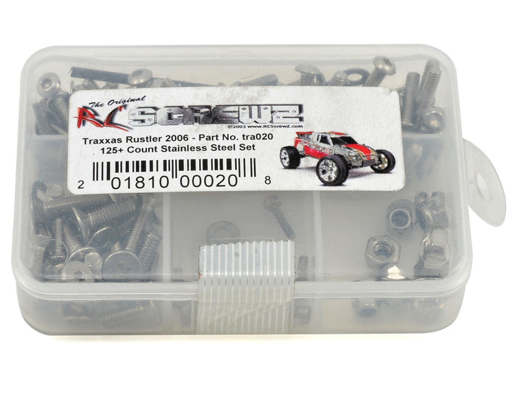 RC Screwz Stainless Steel Screw Kit for Traxxas Rustler XL5