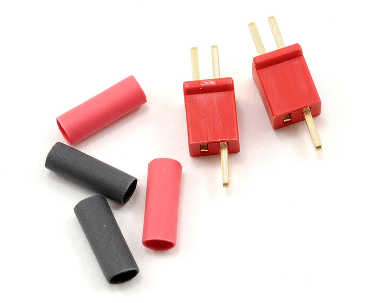 W.S. DEANS Deans Micro Plug 2R Red Polarized Connector