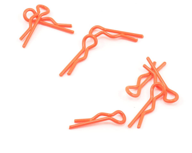 Core-RC 1/10 Scale Small Body Clip (Fluorescent Red)