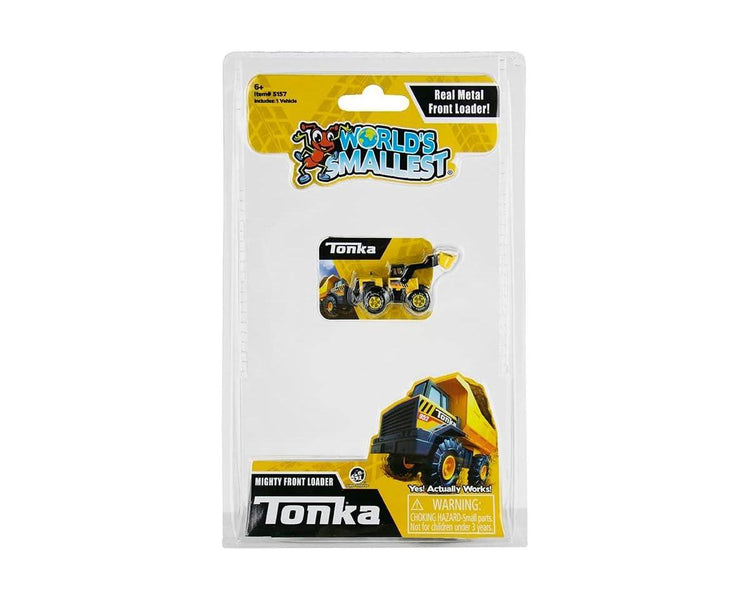 Super Impulse Worlds Smallest Tonka Front Loader Toy