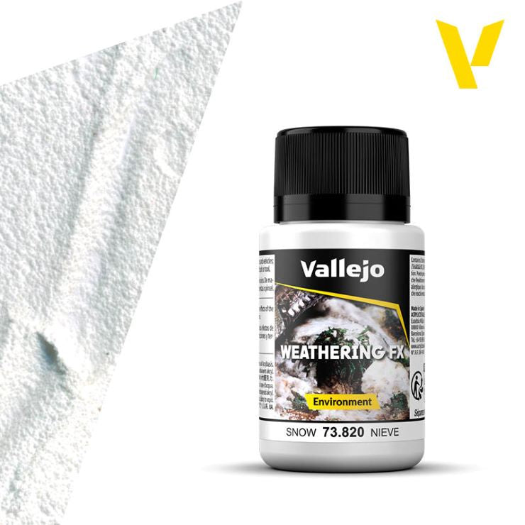 Vallejo 40ml Bottle Snow Weathering FX 73820