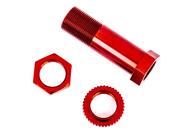 Traxxas Red Aluminum Servo Saver Post with Locknut