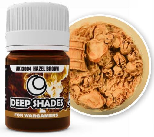 AK Interactive Deep Shades Hazel Brown 30ml