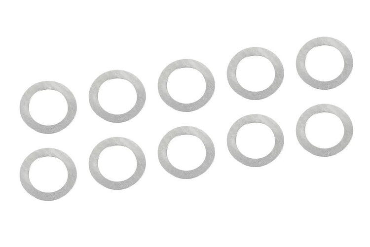 Corally Steel Metric Shim - 4x6x0.1mm - 10pcs