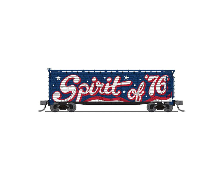 Broadway N 40' Wood Stock Car Independence Patriotic Music