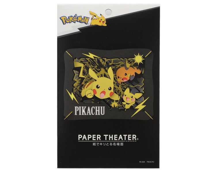 Ensky Puzzles Paper Theater® "Pokémon" Pikachu 3D Diorama Kit