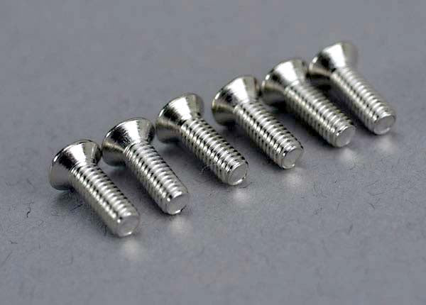 Traxxas Countersunk Machine Screws 2.6x8 mm (6)
