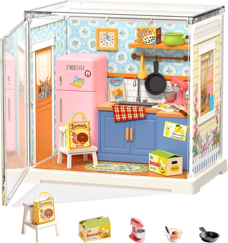 Robotime Homely Baking Kitchen, DIY Miniature House