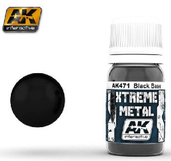 AK Interactive Xtreme Metal Black Base