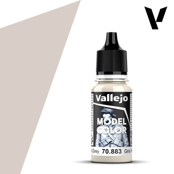 Vallejo 18ml Bottle Silver Grey Model Color 70883