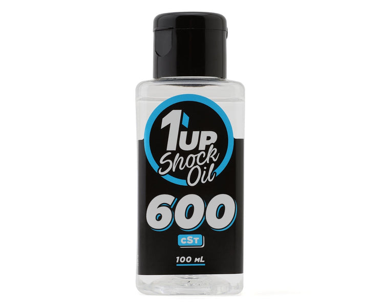 1UP Racing Pure Silicone Shock Oil (100ml) (600cst/46.25wt)