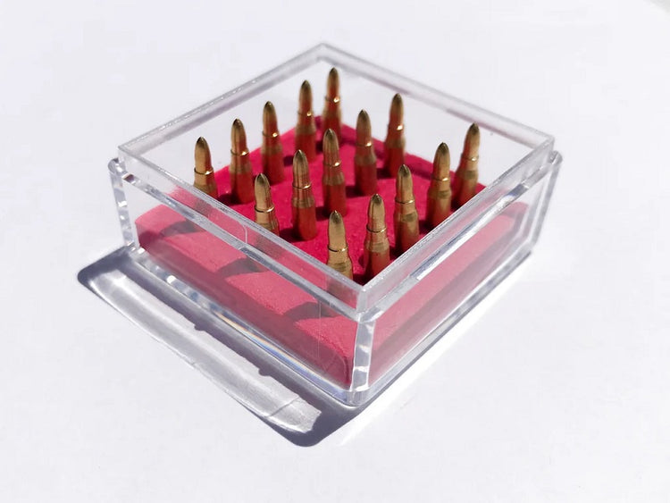 GoatGuns Mini AK Dummy Brass Rounds, for AK47 Models