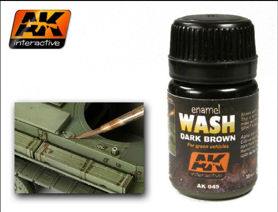 AK Interactive Wash For Green Vehicles