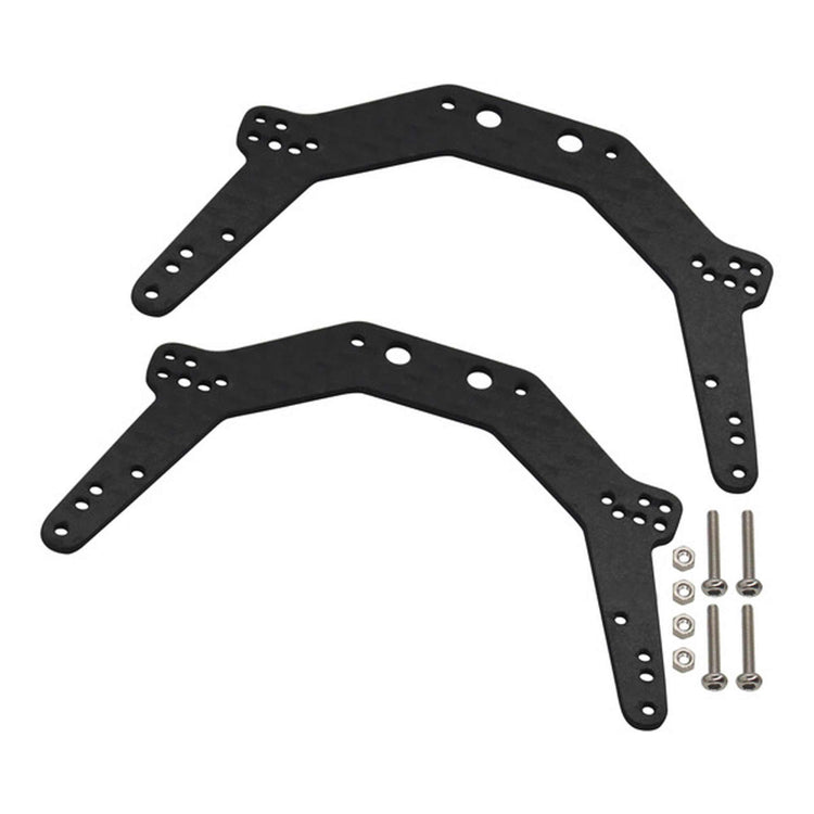 Hot Racing Graphite Chassis Side Plates : AX24