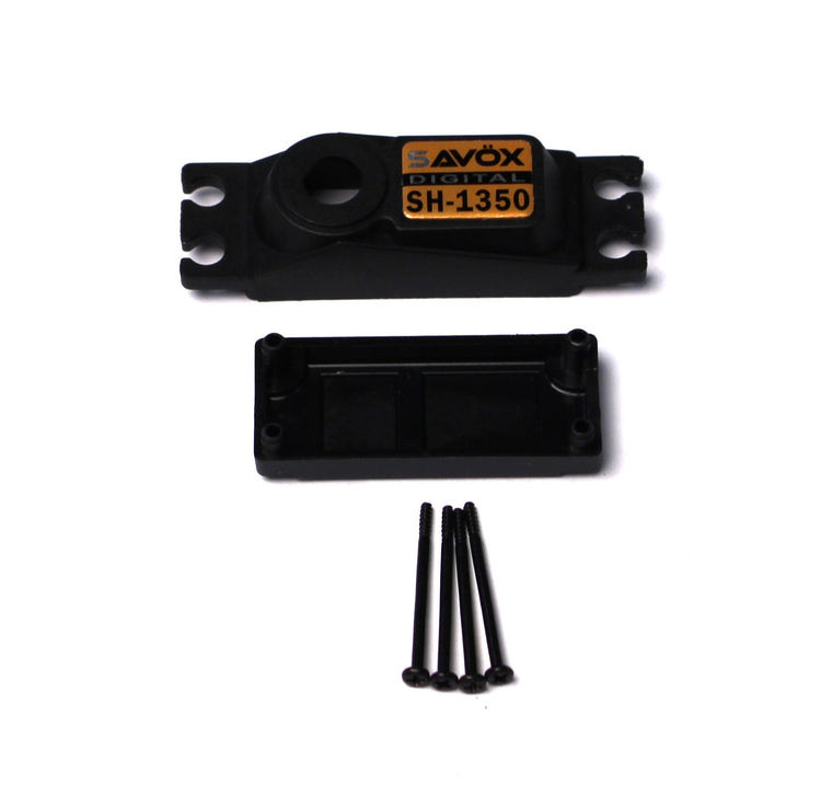 Savox SH1350 Top & Bottom Servo Case with 4 Screws