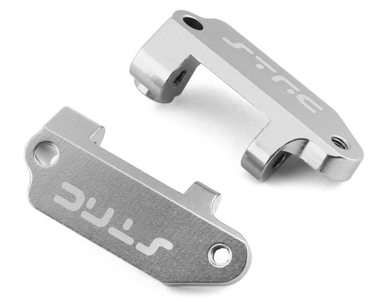 ST Racing Concepts Aluminum Caster Blocks for Traxxas Drag Slash (2) (Silver)