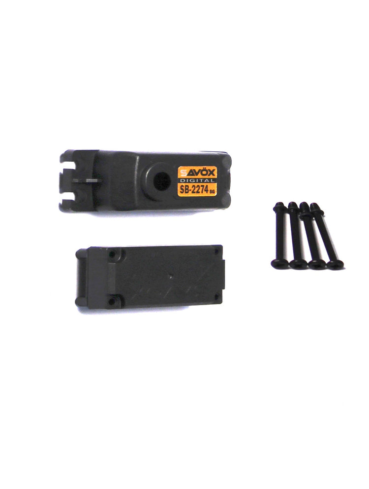 Savox Top & Bottom Servo Case with 4 Screws SB2274SG
