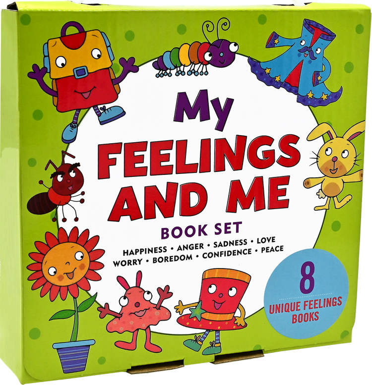 Peter Pauper Press Inc. My Feelings and Me (8-Book Set)