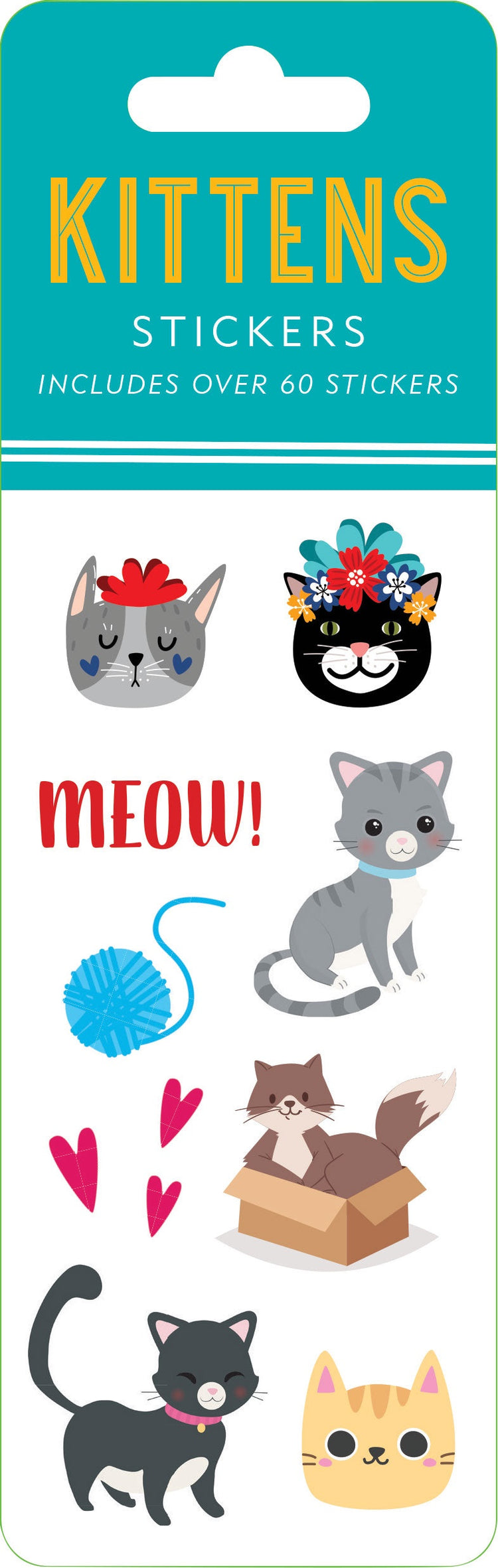 Peter Pauper Press Inc. Kittens Sticker Set