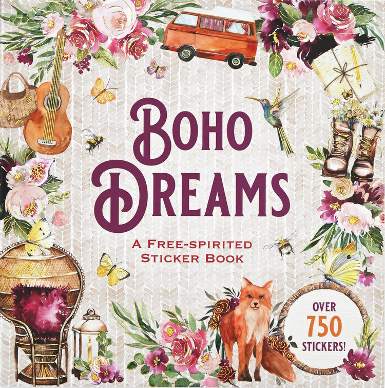 Peter Pauper Press Inc. Boho Dreams Sticker Book