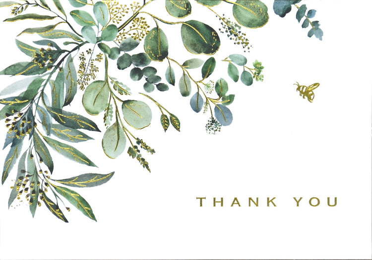 Peter Pauper Press Inc. Eucalyptus Thank You Notes