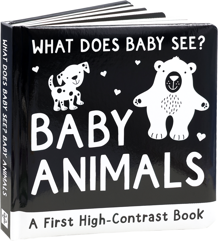 Peter Pauper Press Inc. What Does Baby See? - Baby Animals - A High Contra