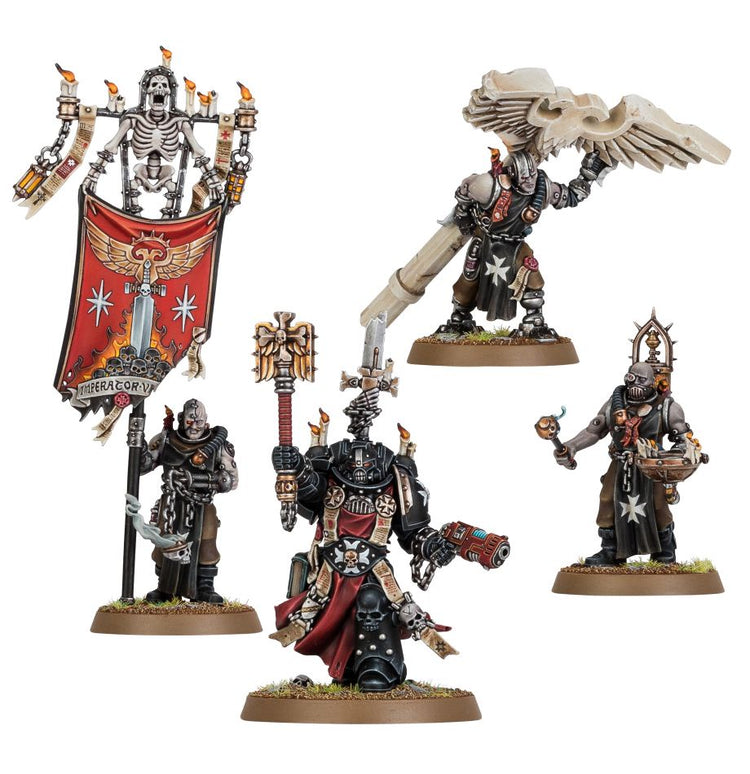 Games Workshop Black Templars: Grimaldus & Retinue