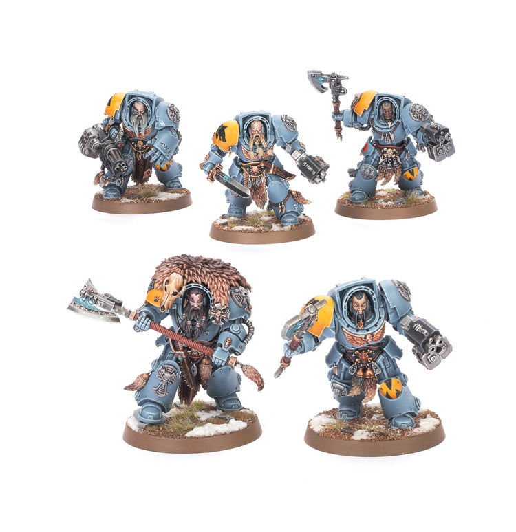 Games Workshop Space Wolves Wolf Guard Terminators