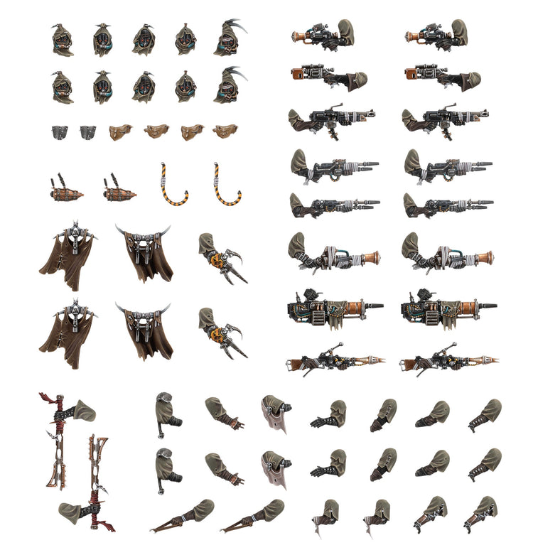 Games Workshop Ash Waste Nomads Weapons & Upgrades
