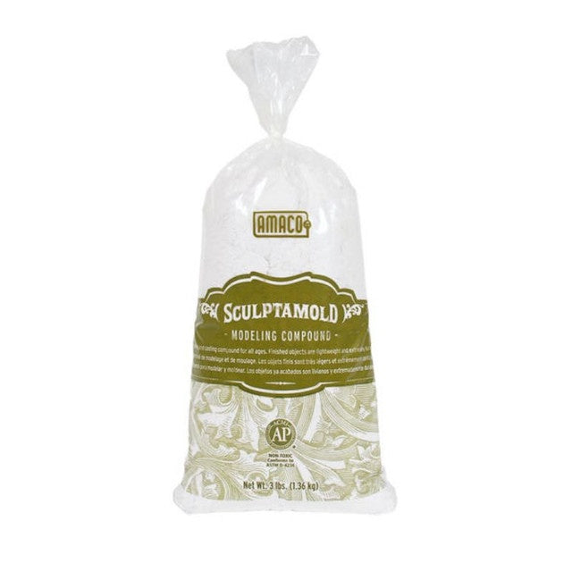 American Art Clay 3lb Bag Sculptamold