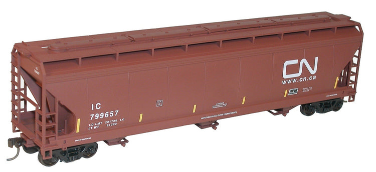 Accurail Ho Cf 3bay Cvd Hopper Cn