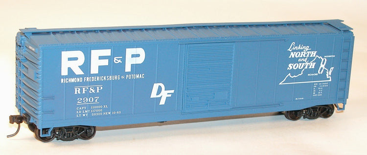 Accurail Ho 50'Sd Steel Boxcar Rf&P