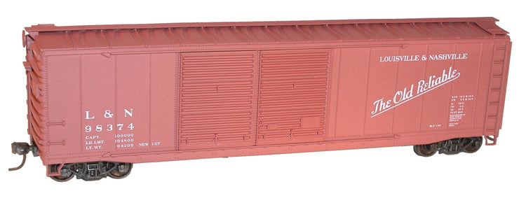 Accurail Ho 50'Steel Box L&N