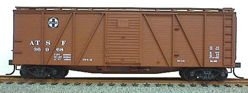 Accurail Ho 40' Wood Boxcar ATSF