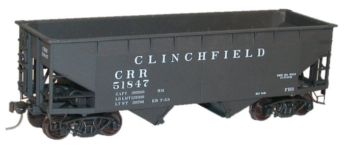 Accurail Ho Offset Twin Hopper Clinch