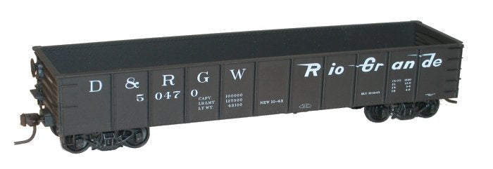 Accurail Ho 41'Steel Gon D&Rgw 3#Set