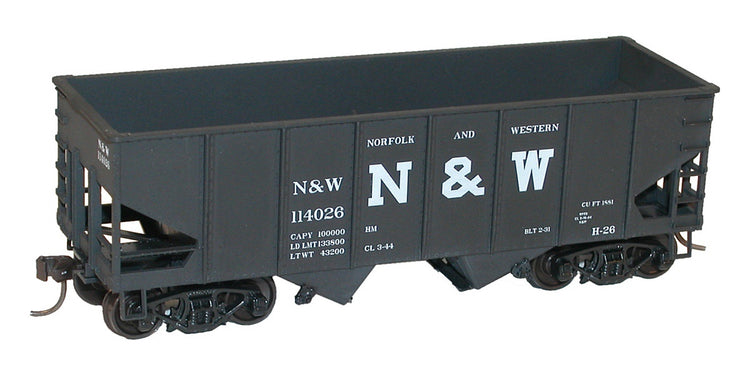 Accurail Ho Usra Twin Hopper N&W 3#Set