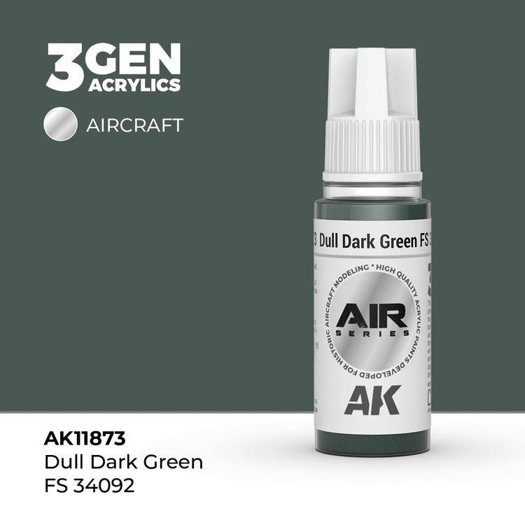 AK Interactive 3G Air - Dull Dark Green FS 34092