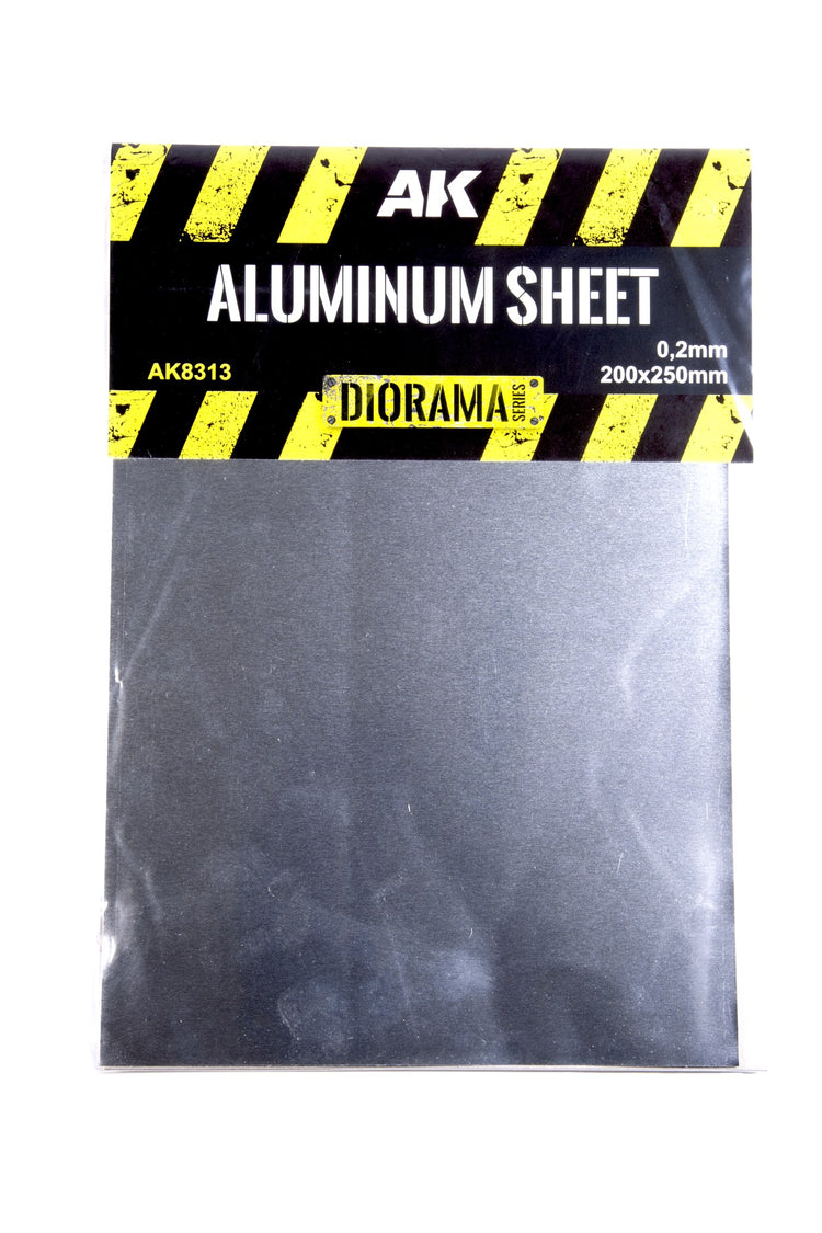 AK Interactive Aluminium Sheet 200UM (200×250mm)